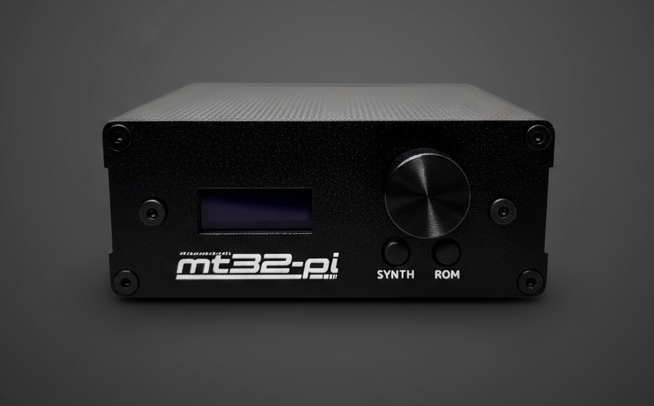 MT32-Pi 전면 버튼